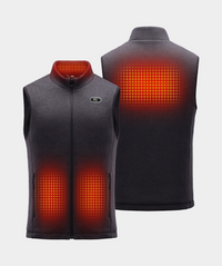 KN-V2 Men’s Recycled Heated Fleece Vest