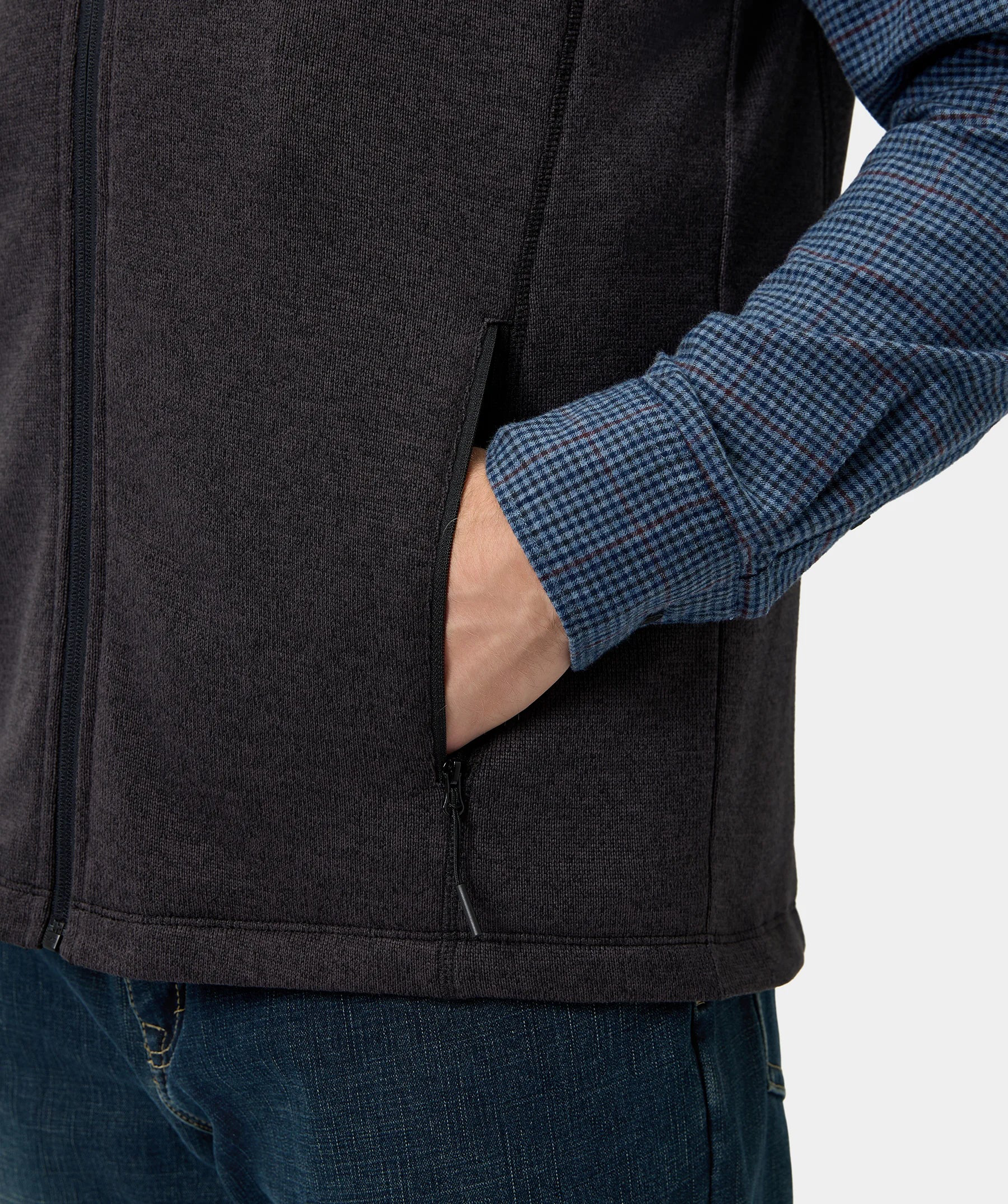 KN-V2 Men’s Recycled Heated Fleece Vest
