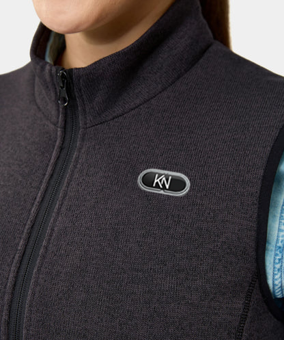 KN-V2 Women’s Recycled Heated Fleece Vest